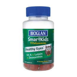 Вітаміни для Око для дітей (Smartkids Healthy Eyes), Bioglan, 30 желейок, Помаранчевий