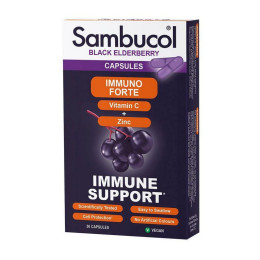 Вітаміни для імунітету (Immuno Forte Capsules), Sambucol, 30 капсул