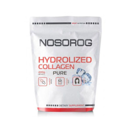 Гідролізований колаген (Hydrolized Collagen), NOSOROG, 400 г, Чистий