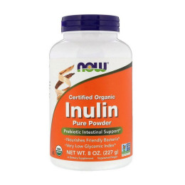 Інулін у порошку (Inulin Pure Powder), Now Foods, 227 г