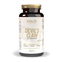 Кіготь Диявола (Devil's Claw) 500 мг, Evolite Nutrition, 100 веган капсул