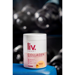 Коллаген (LivSmart Collagen), USN, 330 г, Манго апельсин