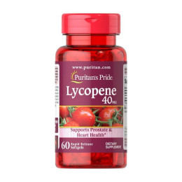 Ликопин (Lycopene) 40 мг, 60 мягких капсул