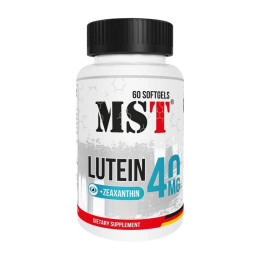 Лютеїн (Lutein) 40 мг, 60 м'яких капсул