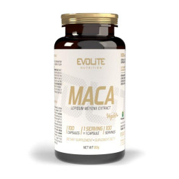 Маку Перуанська (Maca) 500 мг, Evolite Nutrition, 100 веган капсул