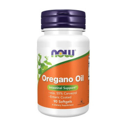 Олія орегано (Oregano Oil), Now Foods, 90 м'яких капсул