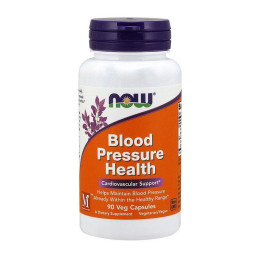 Нормалізація тиску (Blood Pressure Health), Now Foods, 90 веган капсул