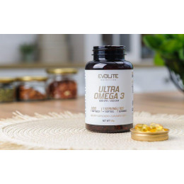 Омега 3 (Ultra Omega 3 500/250), Evolite Nutrition, 100 м'яких капсул