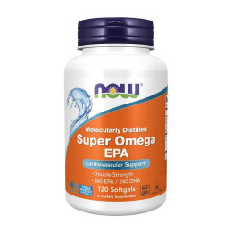 Омега EPA (Super Omega EPA), Now Foods, 120 м'яких капсул