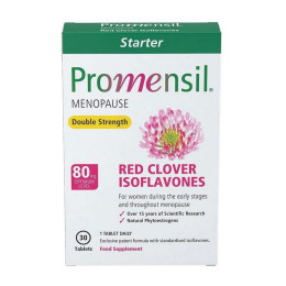 Променіл при менопаузі (Promensil Menopause Double Strenght) 80 мг, PharmaCare, 30 табл.