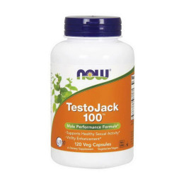 Репродуктивне Здоров'я Чоловіків (Testo Jack 100), Now Foods, 120 капсул.