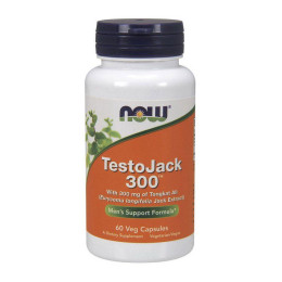 Репродуктивне Здоров'я Чоловіків (Testo Jack 300), Now Foods, 60 капсул.