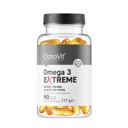 Риб'ячий жир Омега 3 (Omega 3 Extreme), OstroVit, 90 капсул