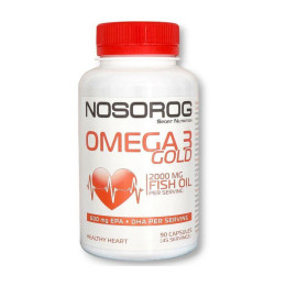 Риб'ячий жир Омега 3 (Omega 3 Gold), NOSOROG, 90 капсул