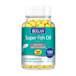 Риб'ячий жир Омега 3 (Super Fish Oil Omega-3), Bioglan, 100 капсул