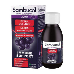 Сироп для дитячого імунітету (Extra Defence Liquid), Sambucol, 120 мл