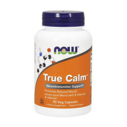 Формула від стресу (True Calm Amino Relaxer), Now Foods, 90 веган капсул