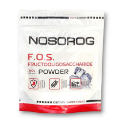 Фруктоолігосахариди пробіотики (F.O.S.), NOSOROG, 200 г, Чистий