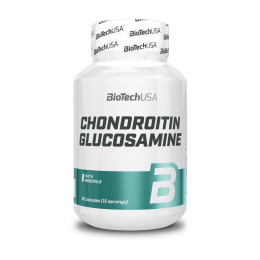 Хондроїтин Глюкозамін (Chondroitin Glucosamine), BioTech, 60 капсул