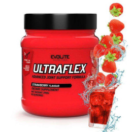 Хондропротектор (Ultra Flex), Evolite Nutrition, 390 г, Полуниця