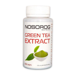 Экстракт зеленого чая (Green Tea Extract), NOSOROG, 60 капсул