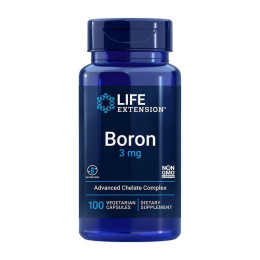 Бор (Boron) 3 мг, Life Extension, 100 веган капсул