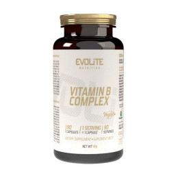 Витамин Б комплекс (Vitamin B complex), Evolite Nutrition, 90 капсул