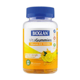 Вітамін Д3 (VitaGummies Vitamin D3) 1000 МО, Bioglan, 60 м'яких жувальних табл.