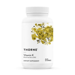 Вітамін К (Vitamin K), Thorne Research, 60 капсул