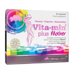 Вітаміни для вагітних (Vita-Min Plus Mama), Olimp, 30 капсул