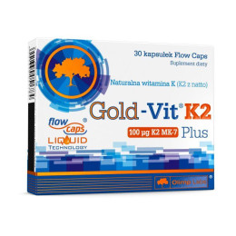 Вітаміни К2 (Gold-Vit K2 Plus), Olimp, 30 капсул