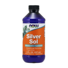 Колоїдне срібло (Silver Sol) 50 мкг, Now Foods, 237 мл