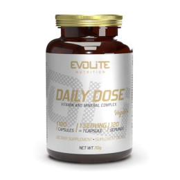 Комплекс Вітамінів та Мінералів (Daily Dose), Evolite Nutrition, 120 веган капсул