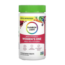 Мультивітаміни для жінок (Women's One), Rainbow Light, 150 веган табл