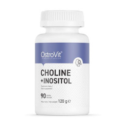 Холін + Іносітол (Choline + Inositol), OstroVit, 90 табл