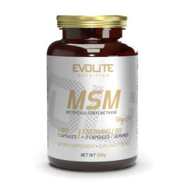 Метилсульфонілметан МСМ (MSM), Evolite Nutrition, 180 веган капсул