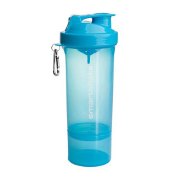 Шейкер SmartShake Slim NEON Blue, 500 мл, Синій