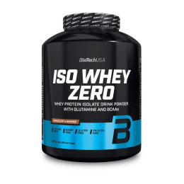 Сироватковий протеїн ізолят BioTech Iso Whey Zero 2270 г, Банан