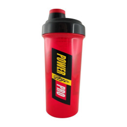 Шейкер Power Pro Shaker, 600 мл, Червоний