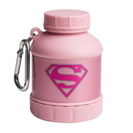 Контейнер для сумішей спортивний SmartShake Whey2Go Funnel DC Supergirl, 110 мл