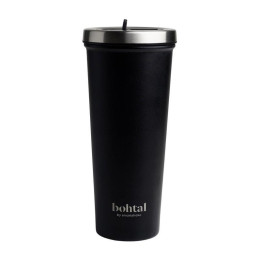 Бутылка стакан для воды SmartShake Bohtal Insulated Tumbler Black, 750 мл