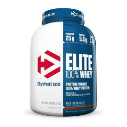 Сывороточный протеин Dymatize Elite 100% Whey Protein 2300 г, Изысканная ваниль