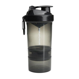 Шейкер SmartShake Original2Go, 600 мл, Дим чорний