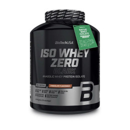 Сироватковий протеїн ізолят BioTech Iso Whey Zero Black 2270 г, Шоколад