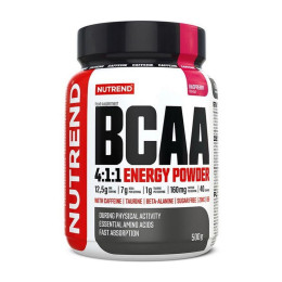 БЦАА Nutrend (BCAA 4:1:1 Energy Powder), 500 г, Апельсин