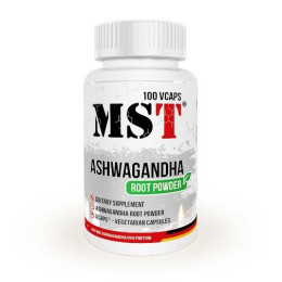 Ашвагандха (Ashwagandha Root Powder), MST, 100 капсул