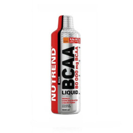 Амінокислоти БЦАА рідкі Nutrend (BCAA Liquid), 1000 мл, Апельсин