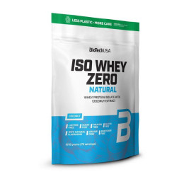 Сироватковий протеїн ізолят BioTech Iso Whey Zero Natural 1816 г, Полуниця