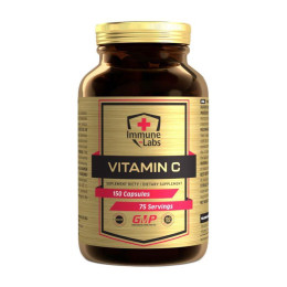 Вітамін Ц (Vitamin C) 500 мг, Immune Labs, 150 капсул