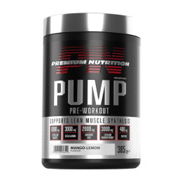 Передтренувальний комплекс Premium Nutrition (Pump Pre-Workout), 385 г, Цитрусово-персиковий